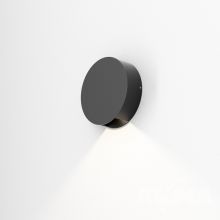 Ledpoint round kinkiet zewnętrzny IP65 4W 3000K dół czarny